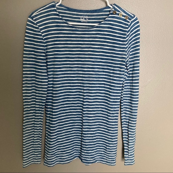 J Crew Long Sleeve Painter T-Shirt - Picture 4 of 8